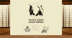 Desktop Screenshot of aikikai-imperia.it